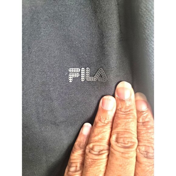 Fila Mens Black Elastic Waist Jogger Pants Size XL - Picture 6 of 14